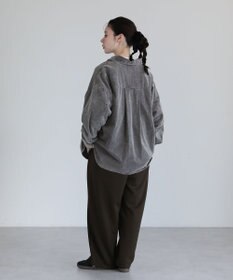 Green Parks ・ＥＬＥＮＣＡＲＥ　ＤＵＥ　ケミカルコーデュロイシャツ