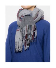 UNBILLION カシュネ cache nez / イタリアウールチェックストール