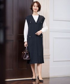 自由区 L ラミーブッチャー ジャンパースカート