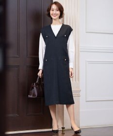 自由区 ラミーブッチャー ジャンパースカート