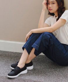 Tiaclasse 【安田美沙子さん着用】キャンバスリボンスリッポン