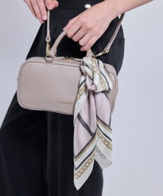 TOCCA CLAVIER LEATHER BOSTON BAG ボストンバッグ【古畑星夏さん着用】 グレージュ系