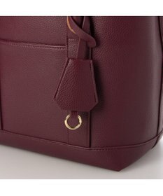 UNBILLION 【テレビ ドラマ着用アイテム】cachecache ショルダー付きパーテーション合成皮革トート