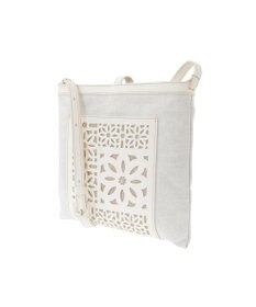 genten タペストリーカットワーク 2wayショルダーバッグ