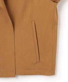 BEIGE， ZINNIA / ノーカラーブルゾン