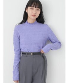 earth music&ecology シャーリングハイネックプルオーバー