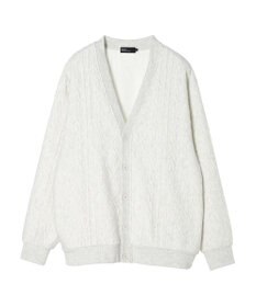 CRAFT STANDARD BOUTIQUE ケーブル柄カットカーディガン2