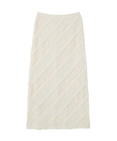 earth music&ecology 総レースナロースカート