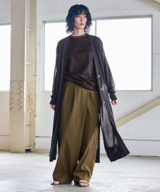 ICB L 【マガジン掲載】Stiffen ロング カーディガン（番号CH62）