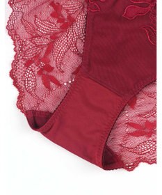 une nana cool 【ベロアのレースが特別感を演出】クリスマスモチーフ総レースショーツ