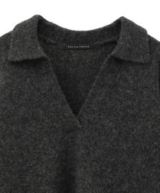 YECCA VECCA 襟付きVネックニット
