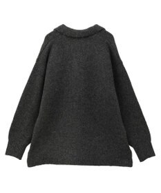 YECCA VECCA 襟付きVネックニット