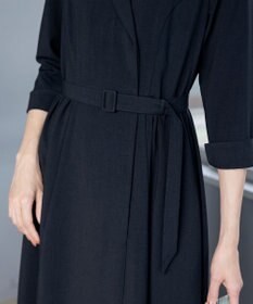 Tiaclasse 【洗える】テーラードカラーワンピース