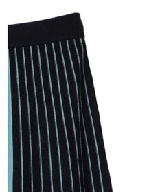 CRAFT STANDARD BOUTIQUE マルチストライプバイカラーニットスカート