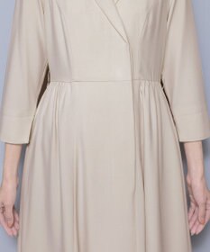 Tiaclasse 【洗える】テーラードカラーワンピース