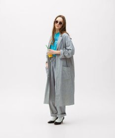 LENO LIGHT HICKORY ATERIER COAT《UNISEX》/ ヒッコリーアトリエコート