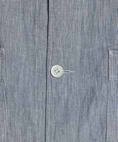 LENO LIGHT HICKORY ATERIER COAT《UNISEX》/ ヒッコリーアトリエコート