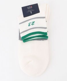 23区GOLF 【MEN】ラインショートソックス