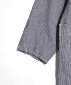 LENO LIGHT HICKORY ATERIER COAT《UNISEX》/ ヒッコリーアトリエコート