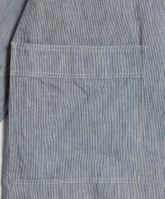 LENO LIGHT HICKORY ATERIER COAT《UNISEX》/ ヒッコリーアトリエコート