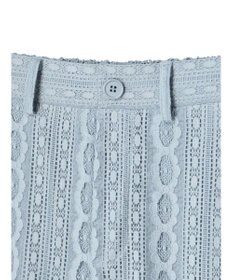 earth music&ecology フラワーレースパンツ