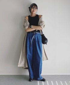 woadblue TUCKER タッカー / ワイドデニムパンツ