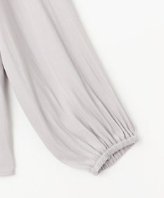 ANY 【洗濯機可能】とろみギャザーブラウス