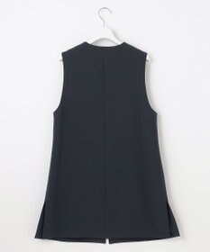 J.PRESS LADIES S 【WEB限定カラーあり・洗える】セラテリーダブルクロス ジレ