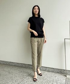 UNFILO 【Oggi 6月号掲載】BEAUTY FORM フレンチスリーブTシャツ
