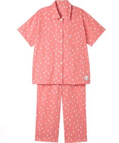 ワコール／睡眠科学 パジャマ 5分袖 半袖 8分丈 綿100%(本体) 【SOU・SOU（R）】 レディース YDT162 睡眠科学／ワコール