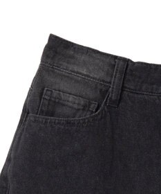 WEGO 【新色追加】ヴィンテージウォッシュデニムハーフパンツ