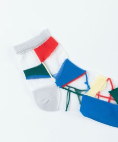 TRICOTE LINE PATCH SOCKS / ラインパッチソックス