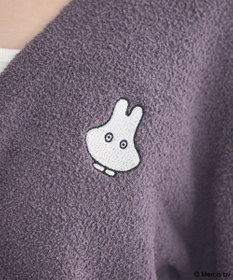 earth music&ecology 【予約】miffy/earth モコモコカーディガン