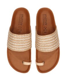 INTER-CHAUSSURES 【ITALIAN SHOEMAKERS】サムリングトングフットベッドサンダル