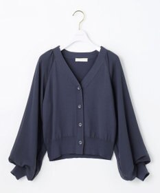 ANY SIS 【洗える】シアースリーブ カーディガン