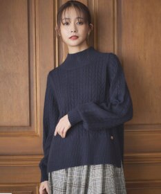 組曲 バルキーケーブル ニット