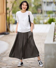 ANY L 【ウエストゴム】リラックススカーチョ