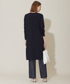 ICB 【WEB限定カラーあり・接触冷感・UVケア・洗える】 シンセティックハイゲージ ロングカーディガン