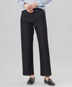 J.PRESS LADIES S 【洗える】BASIC STRETCH DENIM ボーイフィット パンツ