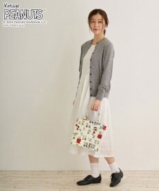 ROOTOTE 8600【スヌーピー】IP.スクエア.ラミネート.ピーナッツ-9H