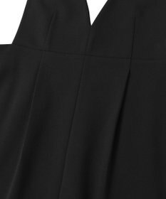 Green Parks Ｏ．洗えてストレッチ　Ｖネックジャンスカ