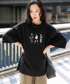 WEGO 【ユニセックス着用ITEM/綿100%/MLサイズ展開】CITY　BOYS　T（S）