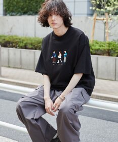 WEGO 【ユニセックス着用ITEM/綿100%/MLサイズ展開】CITY　BOYS　T（S）