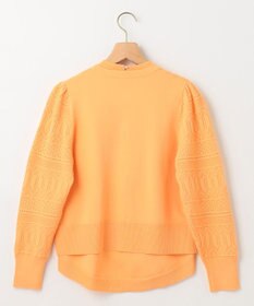 組曲 【2SET・WEB限定】編地ニット ツインセット