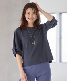 ANY シルケットスムース タックスリーブプルオーバー