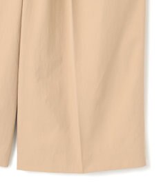 BEIGE， 【接触冷感/UVカット/洗える】YANN / ウエストゴムハーフタックパンツ