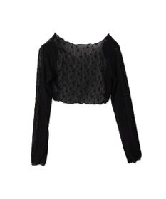 WEGO 【２点セット】アンサンブルレースカーデ