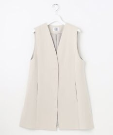 J.PRESS LADIES S 【WEB限定カラーあり・洗える】セラテリーダブルクロス ジレ