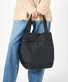 LeSportsac MARKET TOTE/リサイクルドブラックJP