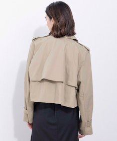 NAVE 【Nave・撥水加工】ショートトレンチ ジャケット